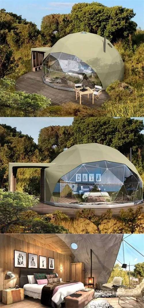 休闲农场帐篷平台设计