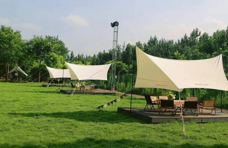 休闲农场怎么盖帐篷的呢