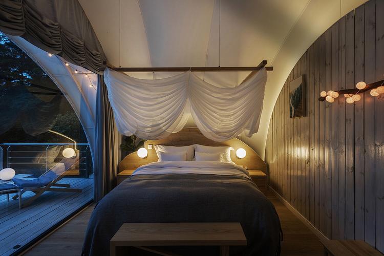 室内帐篷休闲区设计效果图