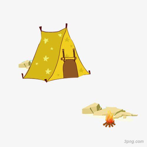 休闲帐篷手绘图片卡通图的相关图片