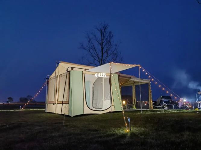 休闲帐篷拍照教程夜景调色的相关图片