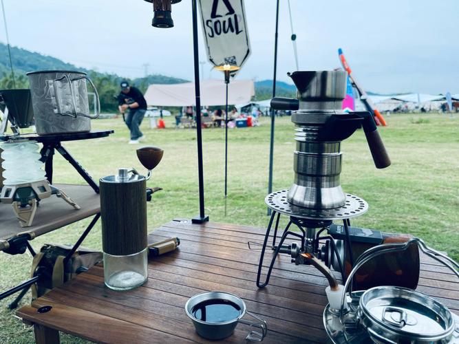 休闲帐篷露营咖啡深圳美食的相关图片