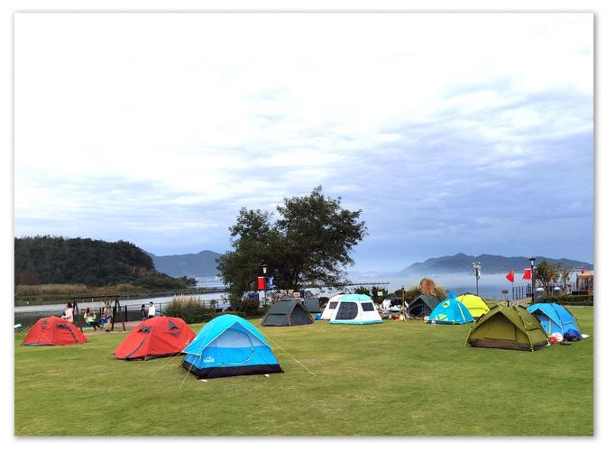 苏州天平山搭帐篷休闲地方的相关图片